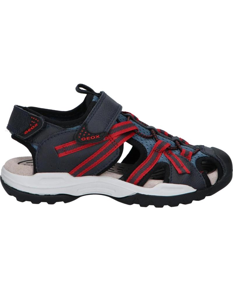 Sandalias de Mujer y Niña y Niño GEOX J450RB 014ME J BOREALIS C4327 AVIO-RED AZUL