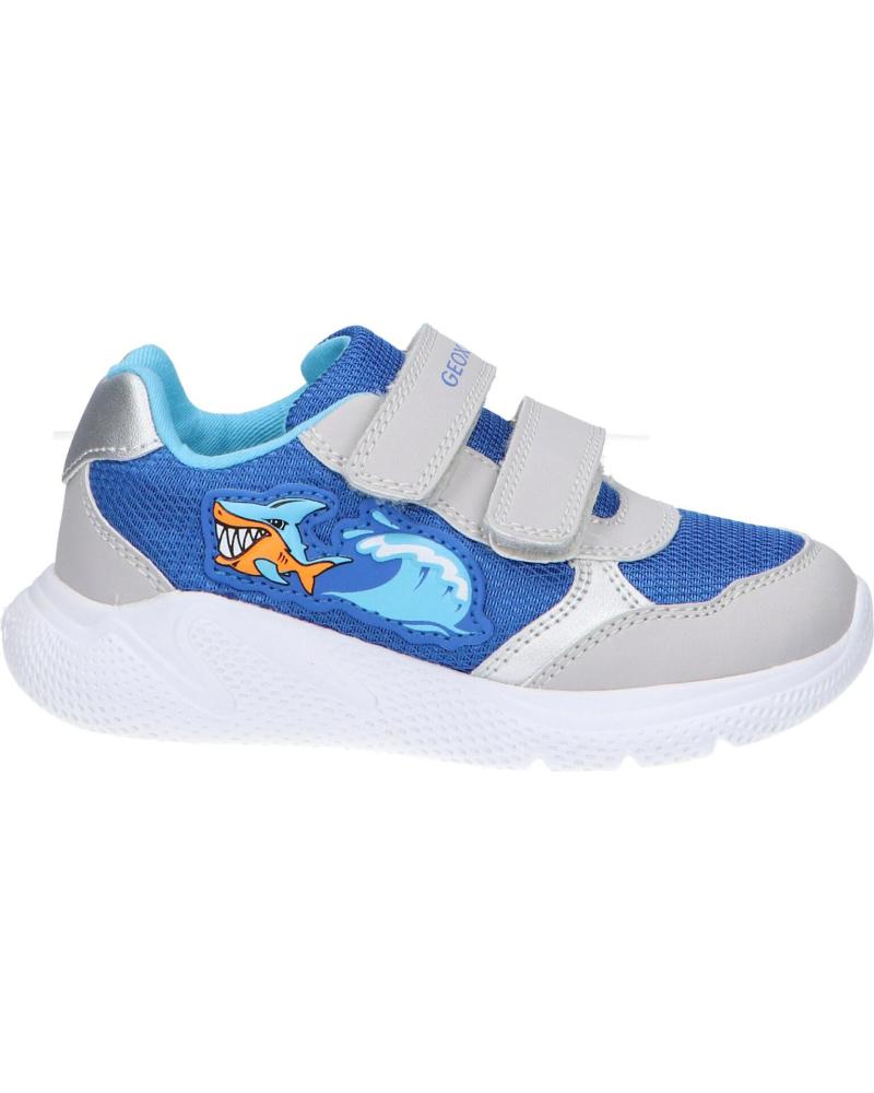 Deportivas de Niño GEOX B454UA 01454 B SPRINTYE CK41L ROYAL-LT GREY