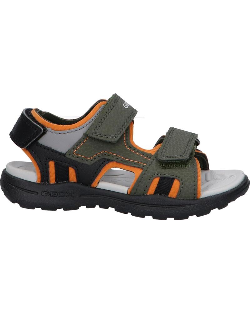 Sandalias de Niño GEOX J155XB 015CE J VANIETT C0623 MILITARY-ORANGE VERDE