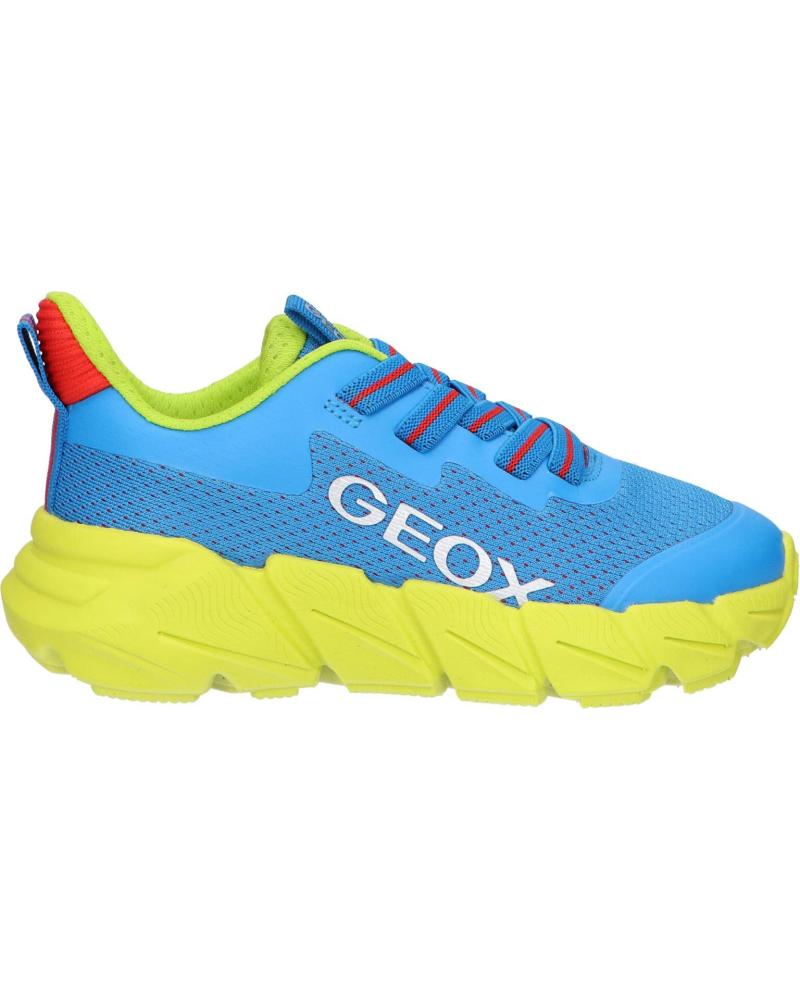Deportivas de Niño GEOX J46N1A 0149J J FLEXYPER FAST C4344 ROYAL-LIME C4344