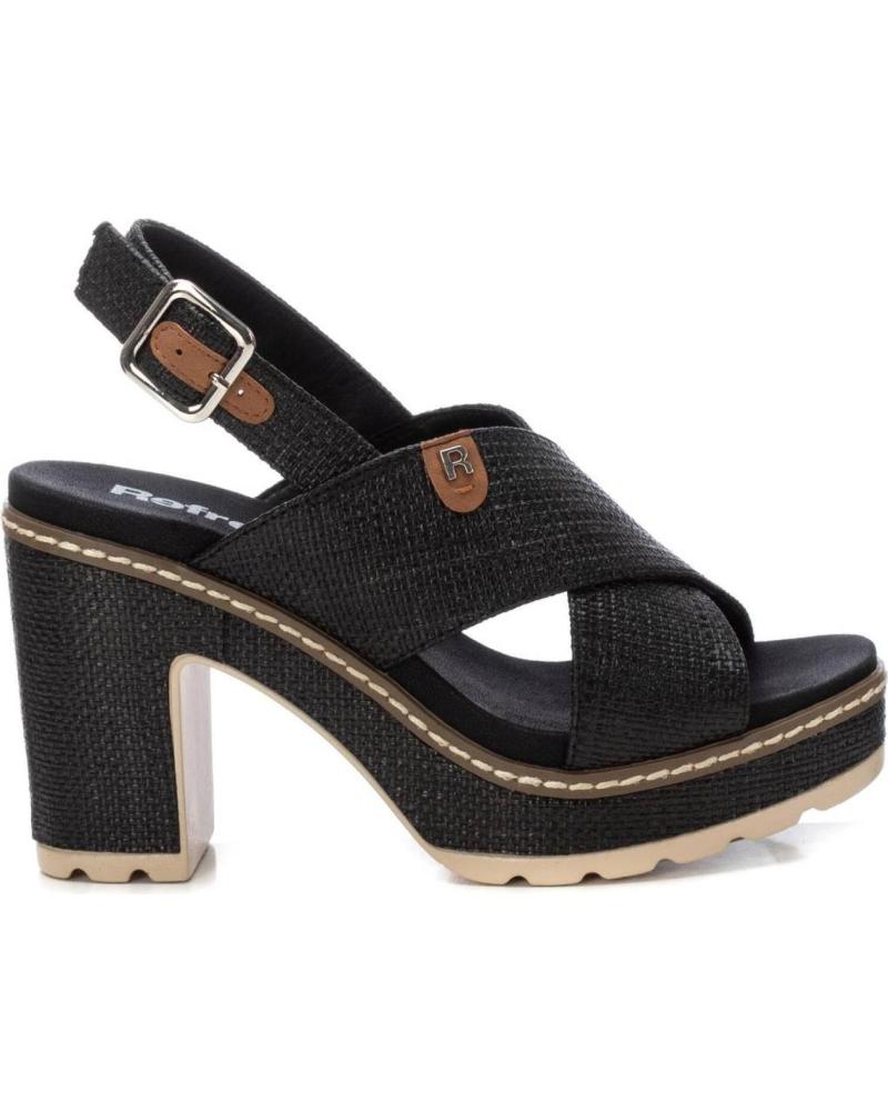 Sandalias de Mujer REFRESH 172707 NEGRO
