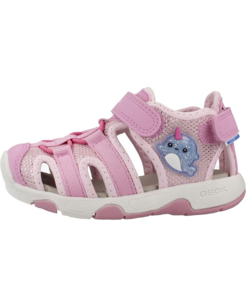 Sandalias de Niña GEOX SANDALIAS NINA MODELO B SANDAL MULTY GIRL COLOR ROSA C8006