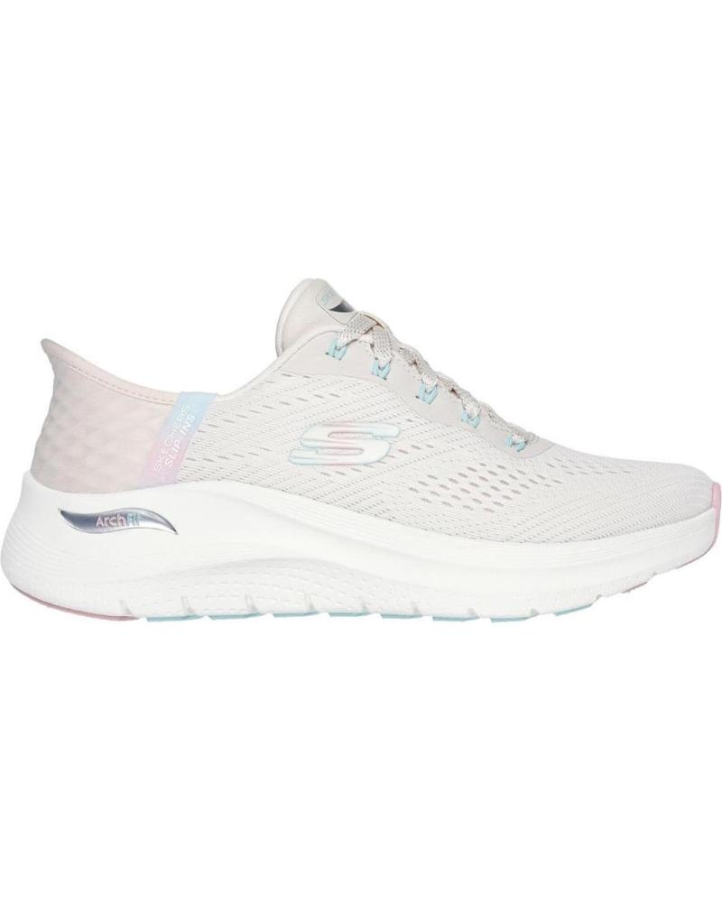 Deportivas de Mujer SKECHERS SLIP-INS ARCH FIT 2 0 EASY CHIC BEIG