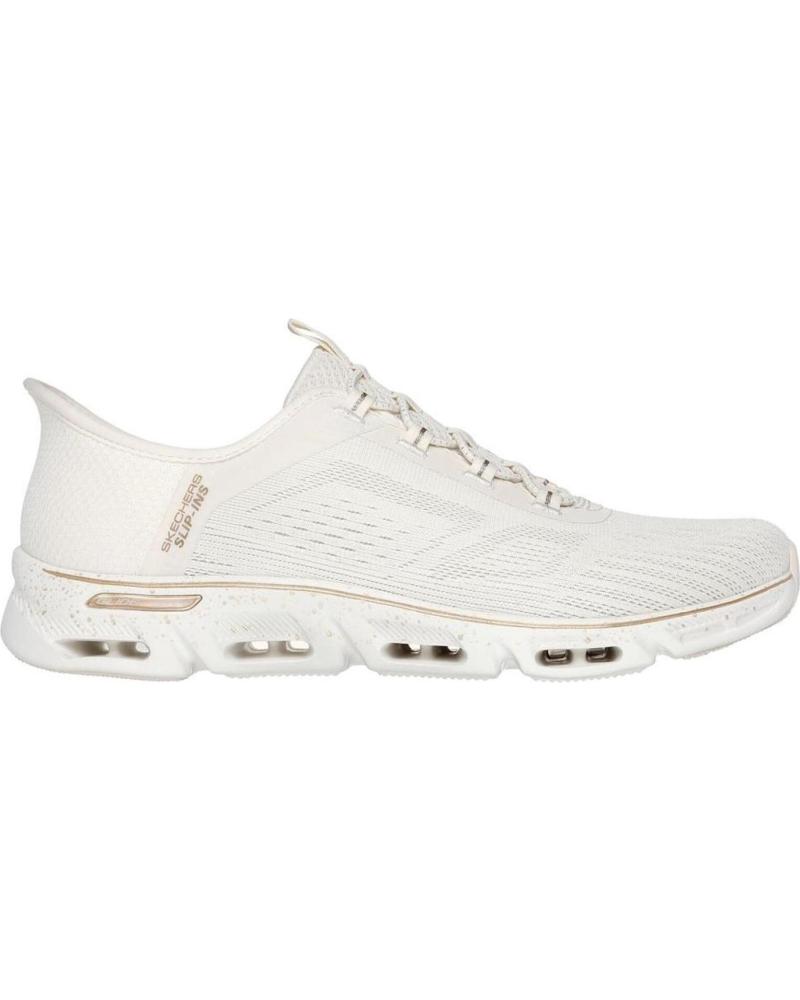 Deportivas de Mujer SKECHERS SLIP-INS GLIDE-STEP PACE BEIG