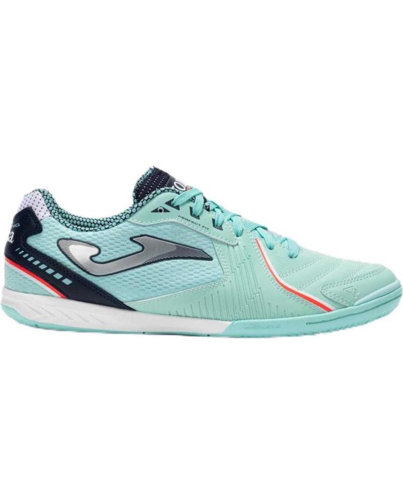 ZAPATILLAS JOMA DRIBBLING SALA VERDE AGUA-PLATA 2505 HOMBRE 2505