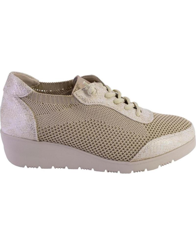 Deportivas de Mujer TREINTAS L4350 ZAPATILLAS CASUAL DE MUJER BEIGE