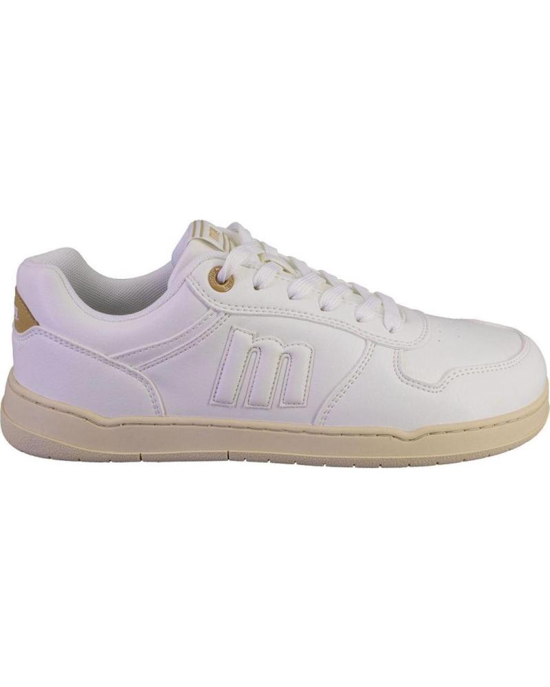 Deportivas de Hombre MTNG MUSTANG 84766 ZAPATILLAS CASUAL DE HOMBRE BEIGE BLANCO Y BEIGE