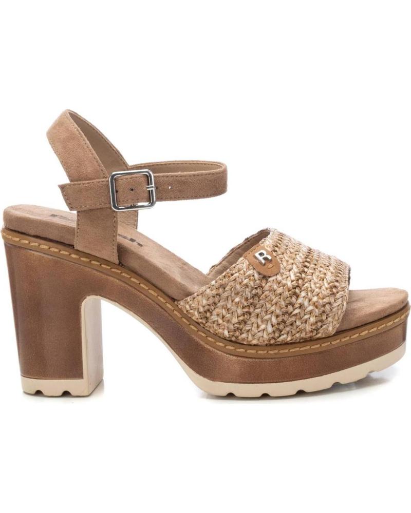 SANDALIAS DE TACÓN REFRESH 172704 BEIGE TAUPE TAUPE