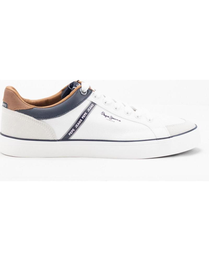 ZAPATILLAS PEPE JEANS KENTON STAGE PMS31073 BLANCAS BLANCO
