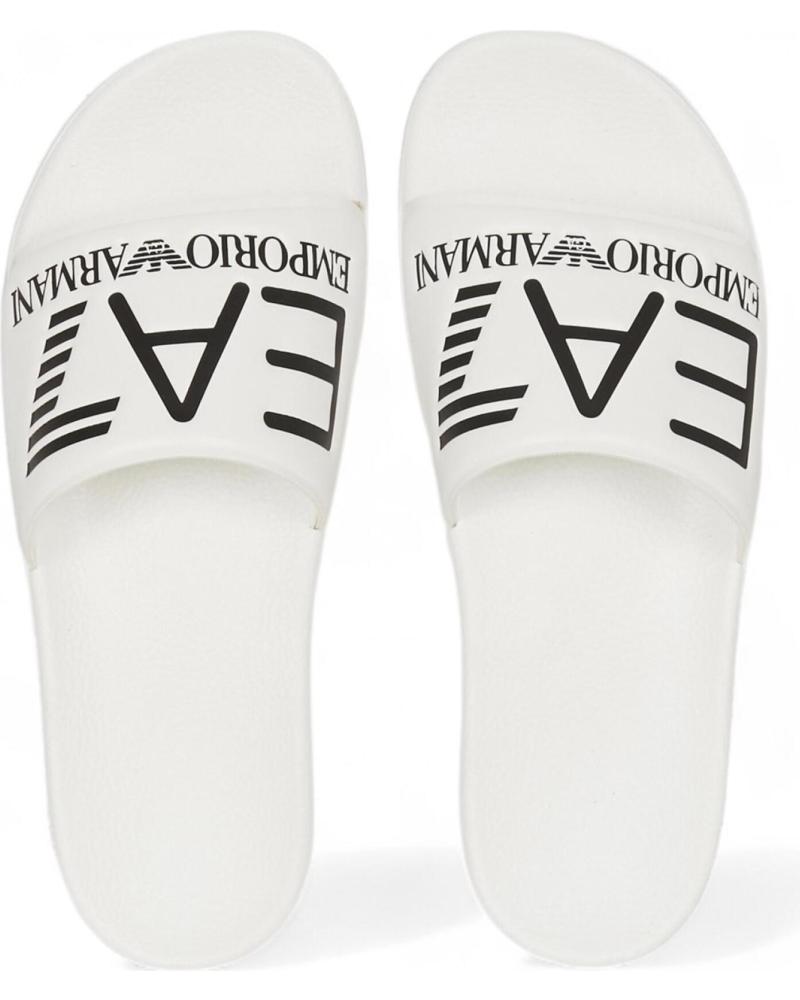 Chanclas de Mujer y Niño EMPORIO ARMANI CHANCLAS ARMANI EA7 XCP001 BLANCO