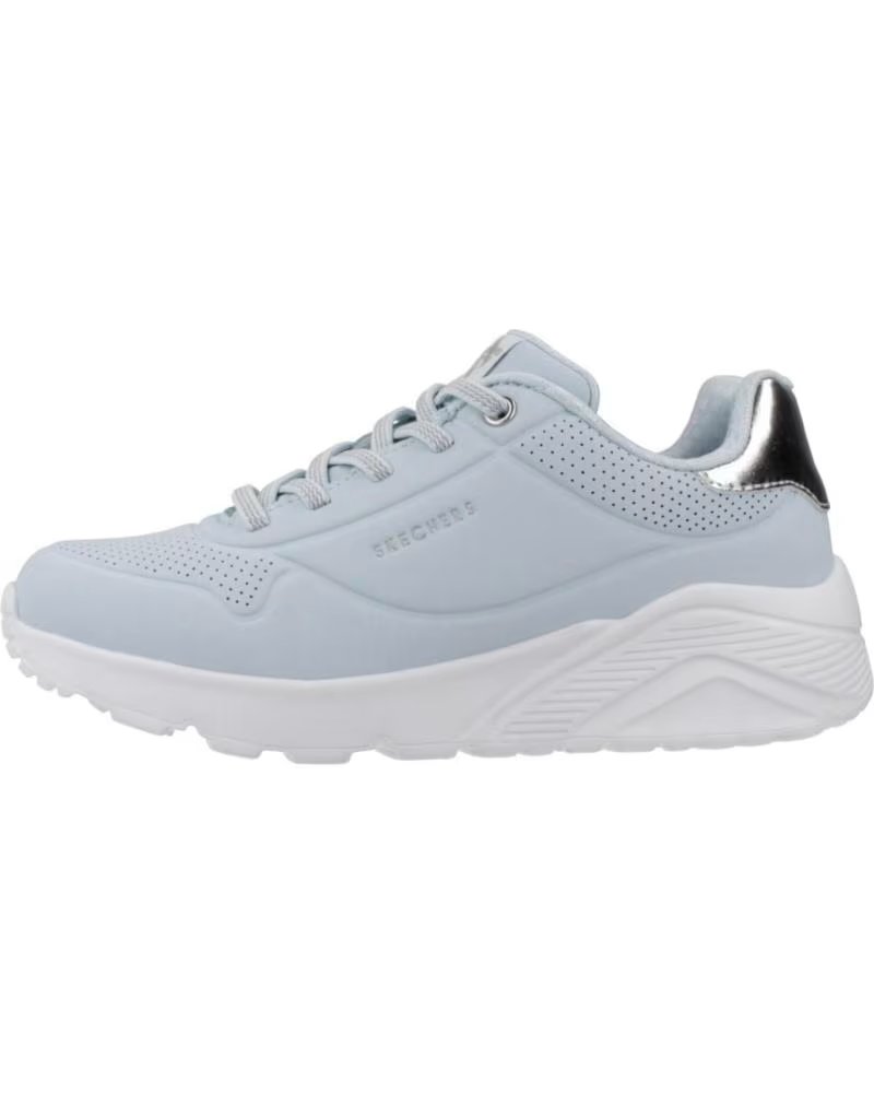 Skechers Zapatillas Nina Modelo Uno Lite-metallic Mo Color Azul Lbsl