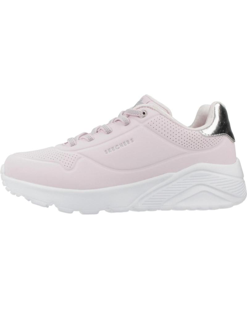 Deportivas de Niña SKECHERS ZAPATILLAS NINA MODELO UNO LITE-METALLIC MO COLOR ROSA PKSL