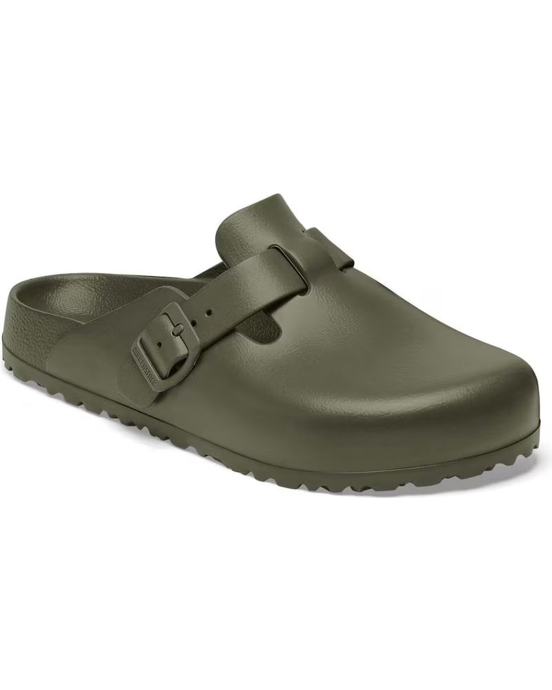 Zuecos de Mujer y Hombre Birkenstock Zueco Boston Eva 1026215 Kaki