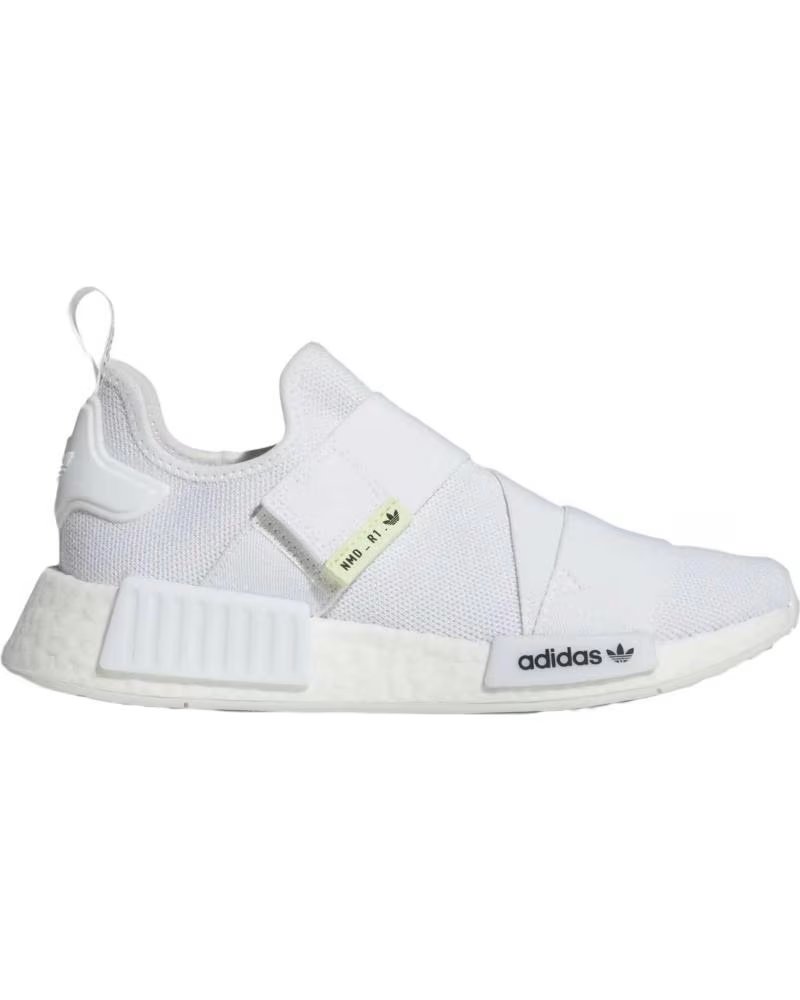 Deportivas de Niña y Niño Adidas Zapatillas NMDR1 para Mujer en Color Blanco