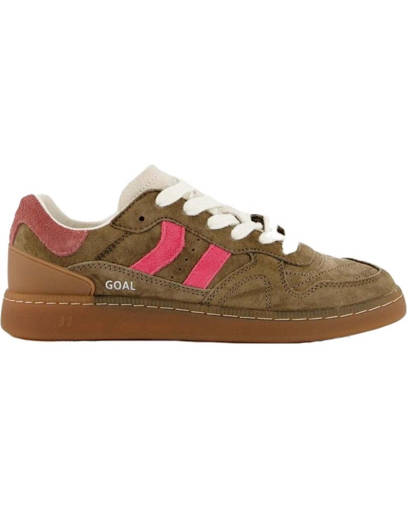 Deportivas de Mujer COOLWAY ZAPATILLAS GOAL PARA MUJER EN COLOR MARRON