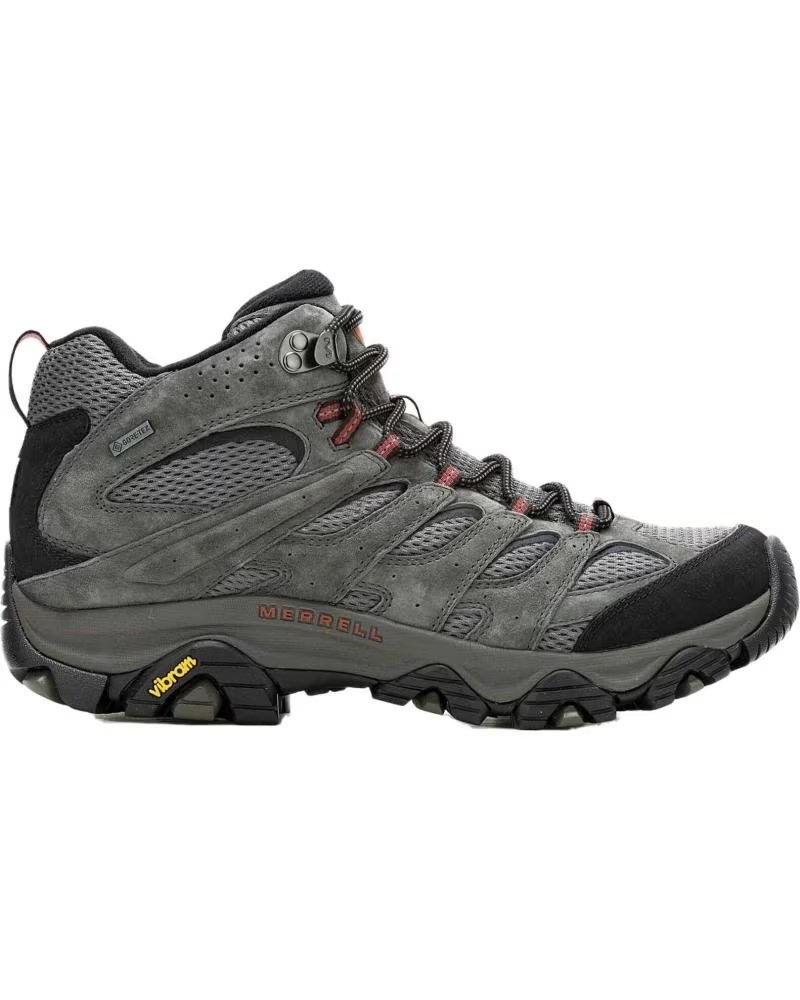 Botines de Hombre Merrell Botines Moab 3 Mid Gore-tex® para Hombre en Color Gris