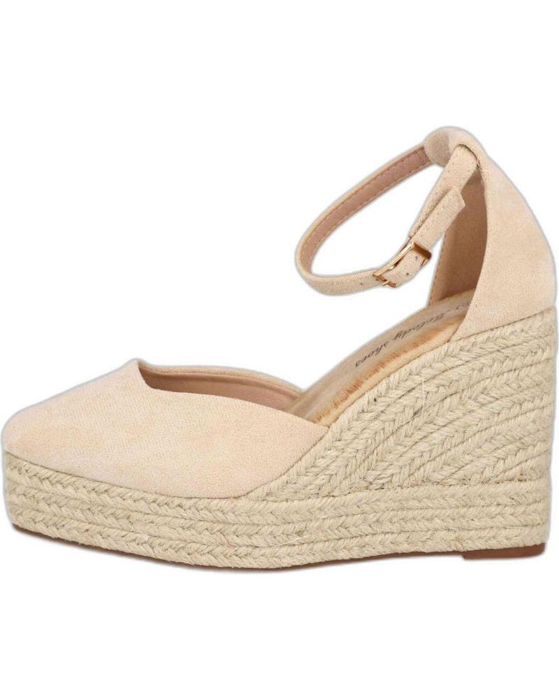 Sandalias de Mujer L&R SHOES LR SHOES 5119 ALPARGATAS DE ESPARTO PARA MUJER BEIGE
