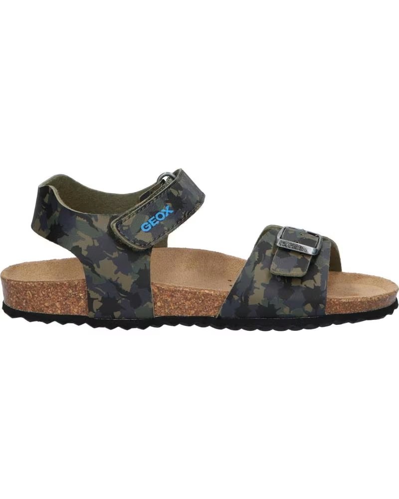 de geox j028lb 00004 j ghita c0483 camouflage green verde