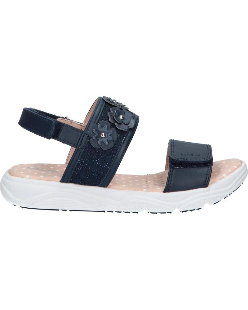 Sandalias de Niña GEOX J15DUI 0BCEW J SANDAL DEAPHNE GIR C4002 NAVY AZUL