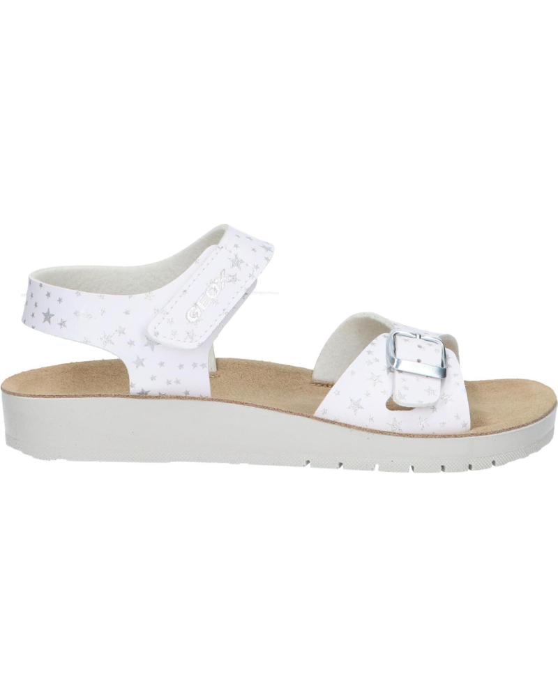 SANDALIAS GEOX J S COSTAREI J15EAB 00004 C1000 BLANCAS WHITE