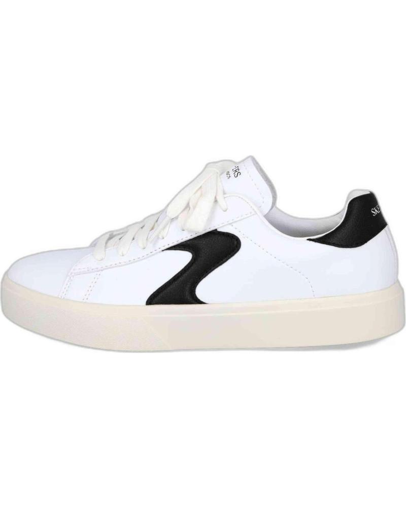 Deportivas de Mujer SKECHERS 185016 EDEN LX - BEAMING GLORY BLANCO-NEGRO