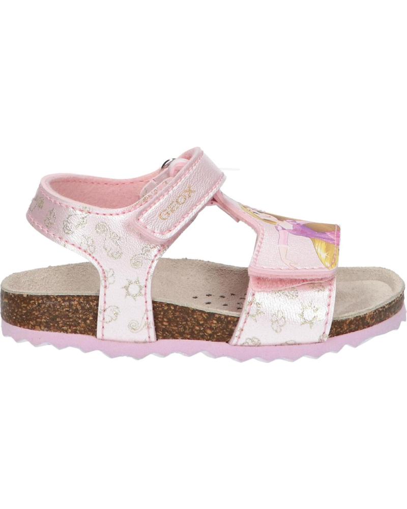 Sandalias de Niña GEOX B152RC 000NF B SANDAL CHALKI C8010 LT PINK ROSA