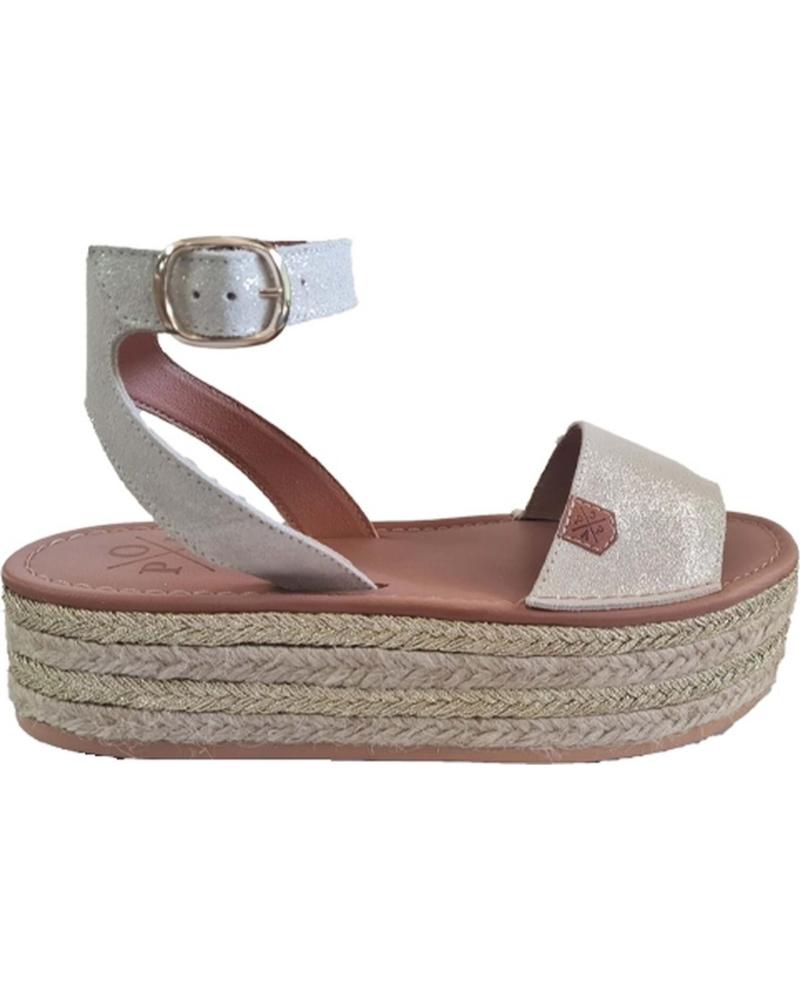 Sandalias de Mujer POPA SANDALIAS BRAND PARA MUJER EN COLOR DORADO