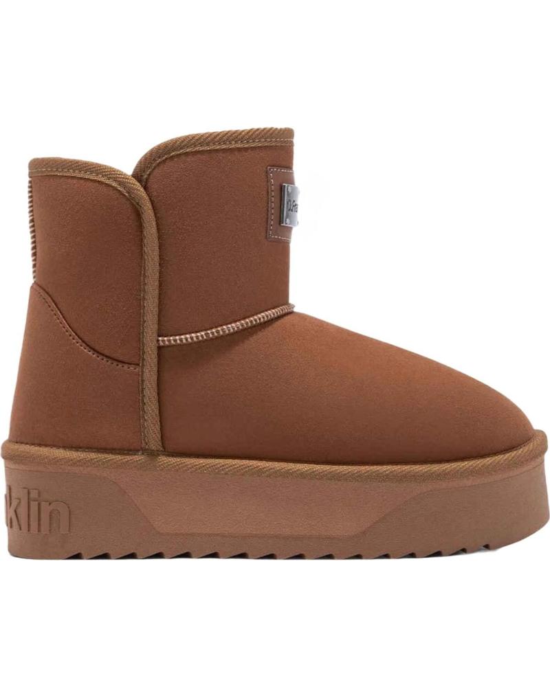 BOTINES PLANOS D. FRANKLIN NORDIC V2 BASIC LOW DFSH371004 MARRÓN MARRóN