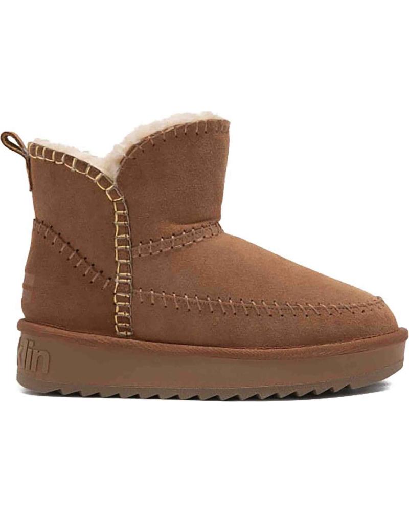 Botas de Mulher D FRANKLIN BOTA NORDICA AUSTRALIANA TAN