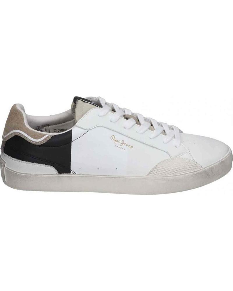 Deportivas de Hombre PEPE JEANS ZAPATILLAS LANE ORIGIN PARA HOMBRE EN COLOR BLANCO