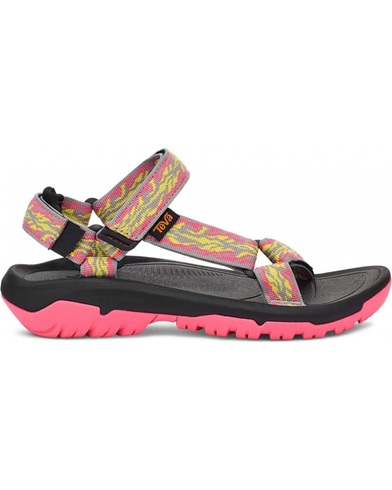SANDALIAS TEVA MUJER MULTICOLOR CON SUELA FUCSIA MULTICOLOR