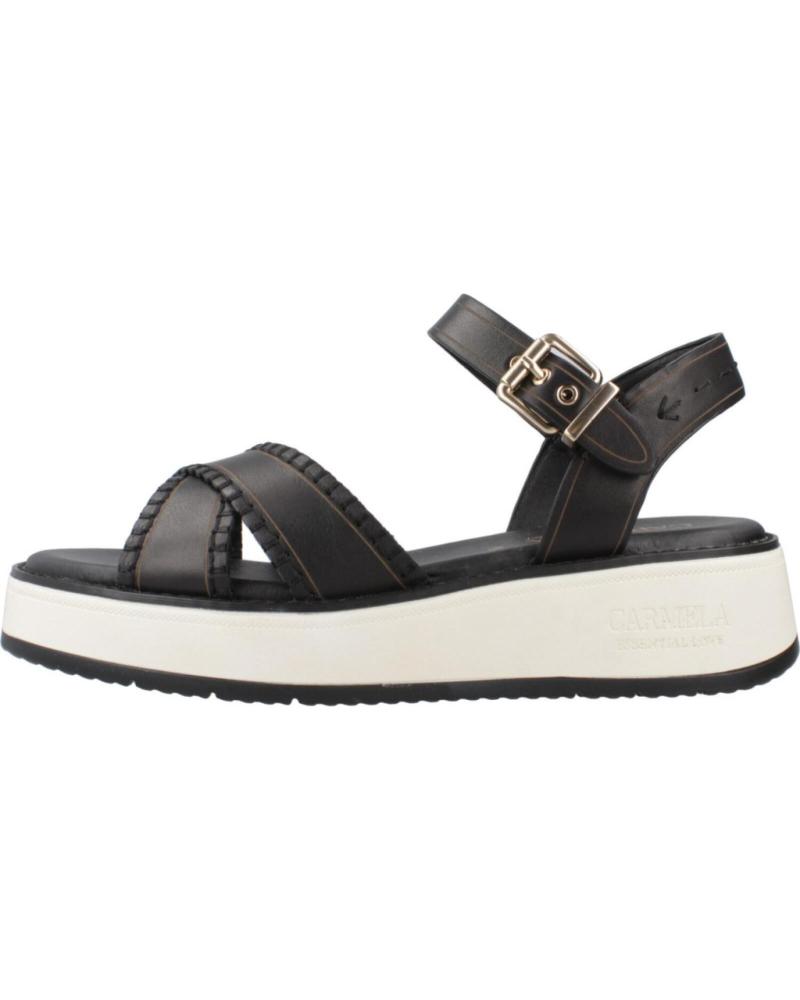 Sandálias de Mulher CARMELA SANDALIAS MUJER MODELO 162245C COLOR NEGRO
