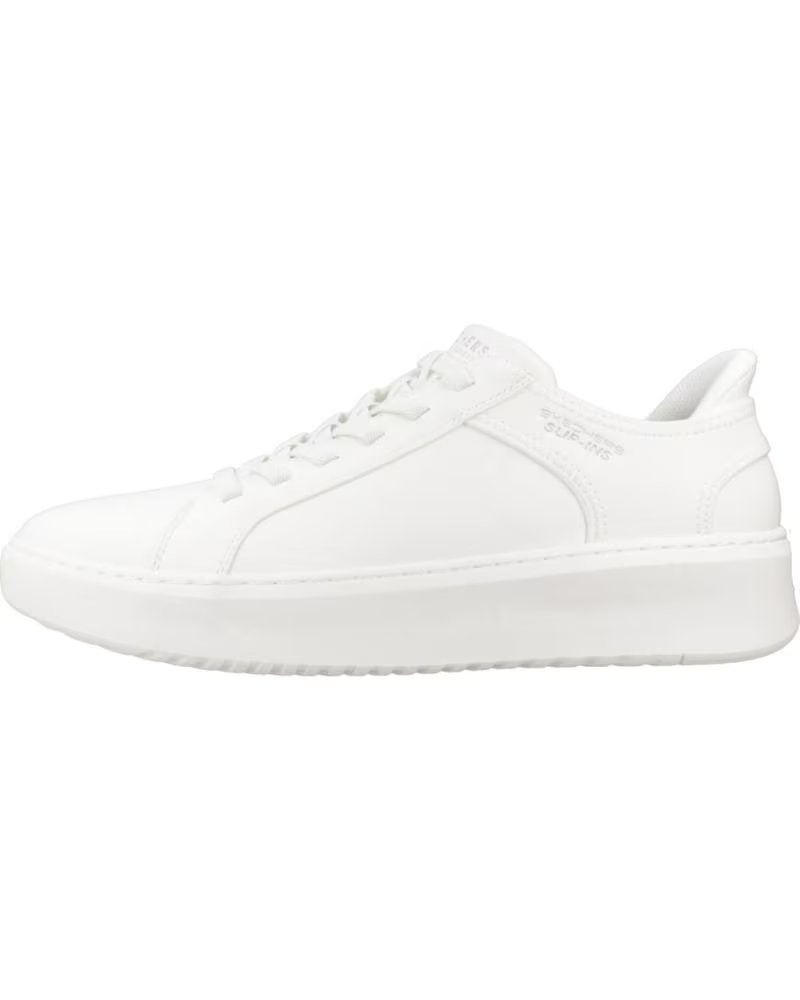 Zapatillas Skechers Court Break Slip-ins 183177WHT Blancas Wht