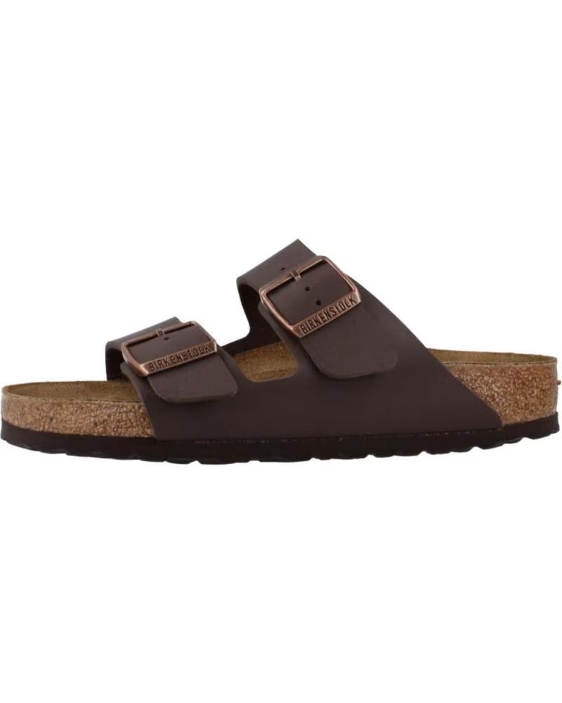 Sandalias Birkenstock 51701 Arizona Bf Marrón Dark Brown