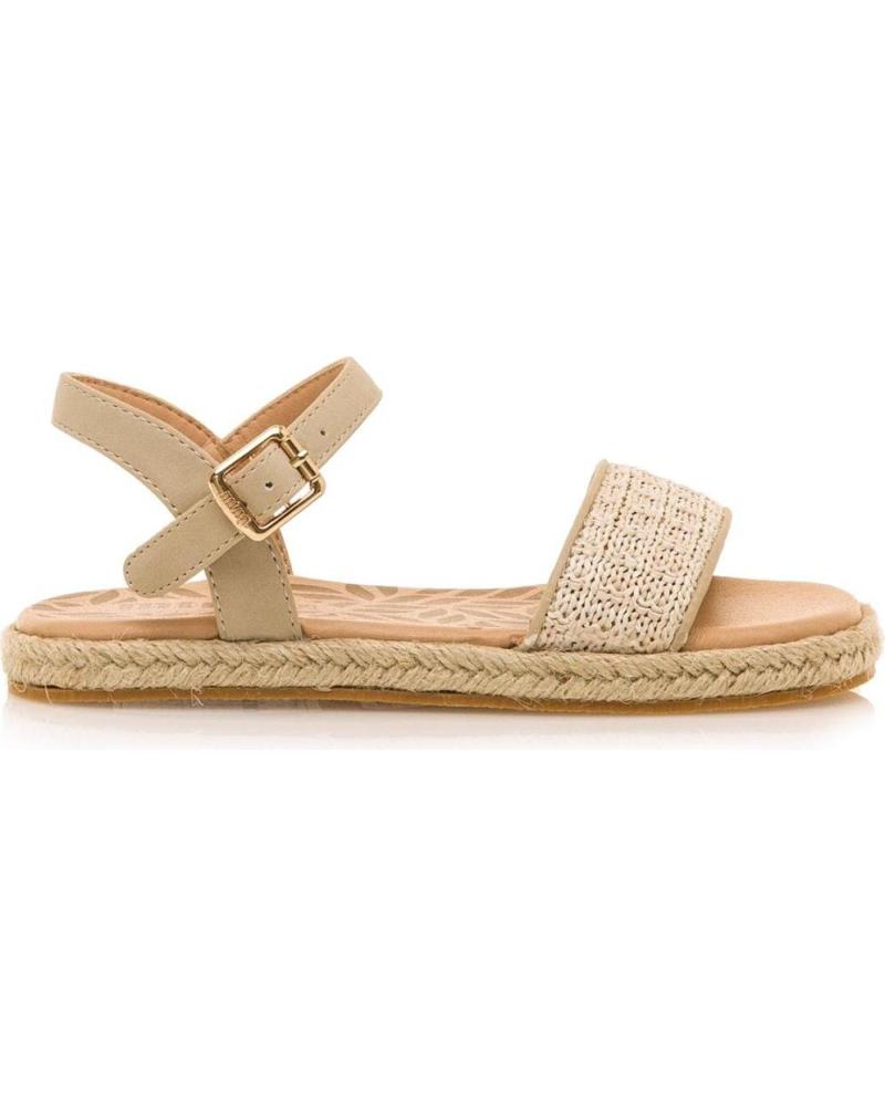 MTNG SANDALIAS ESTILO ESPARTO PARA NIÑA - BEIGE (REF. 49089) BEIGE