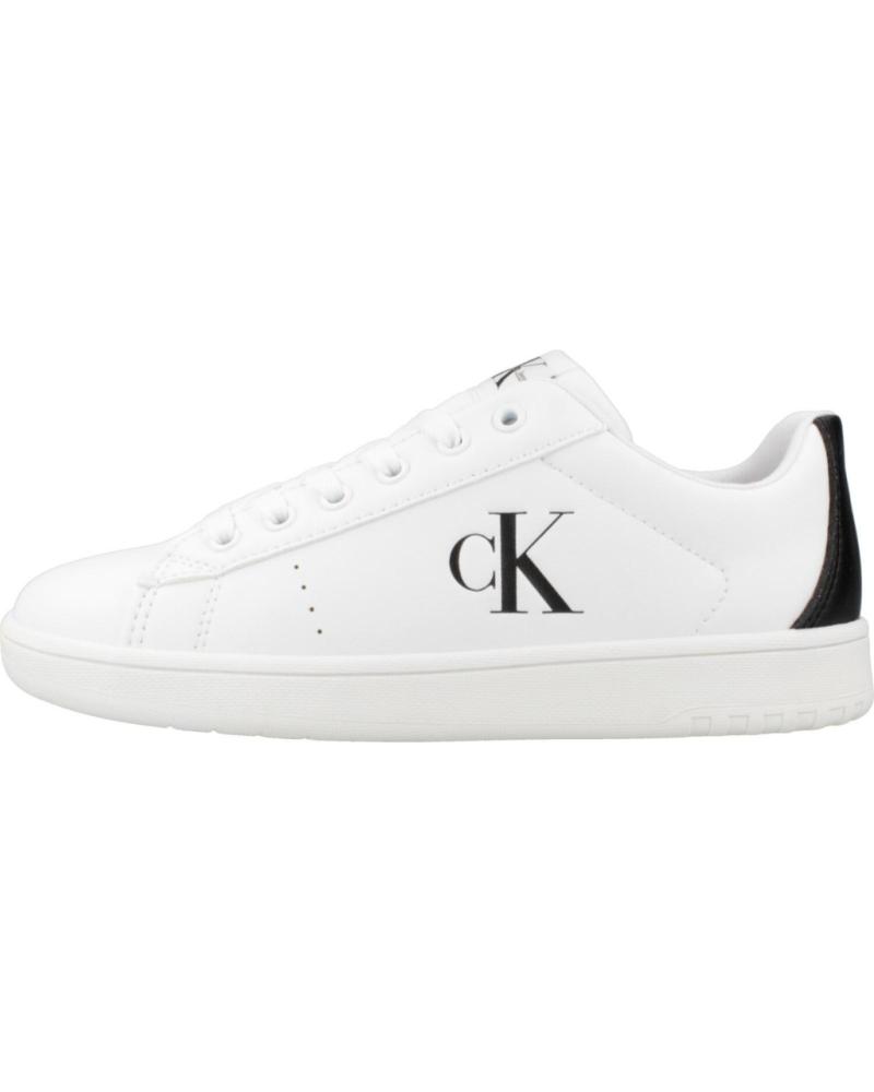 Deportivas de Mujer CALVIN KLEIN DEPORTIVA CASUAL CON CORDON V3X9-8208 COLOR BL BLANCO