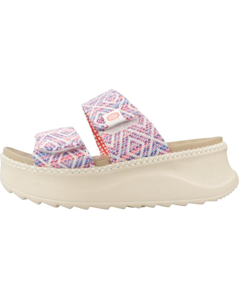 Sandalias de Mujer HEY DUDE SANDALIAS MUJER MODELO DELRAY SLIDE SURF BAJA COLOR MULTICOL BLPKML