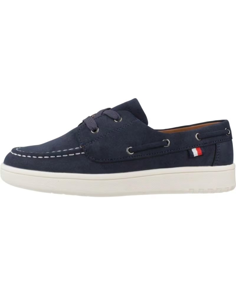 Tommy Hilfiger Zapato Nautico T3B4-33853 Color Azul