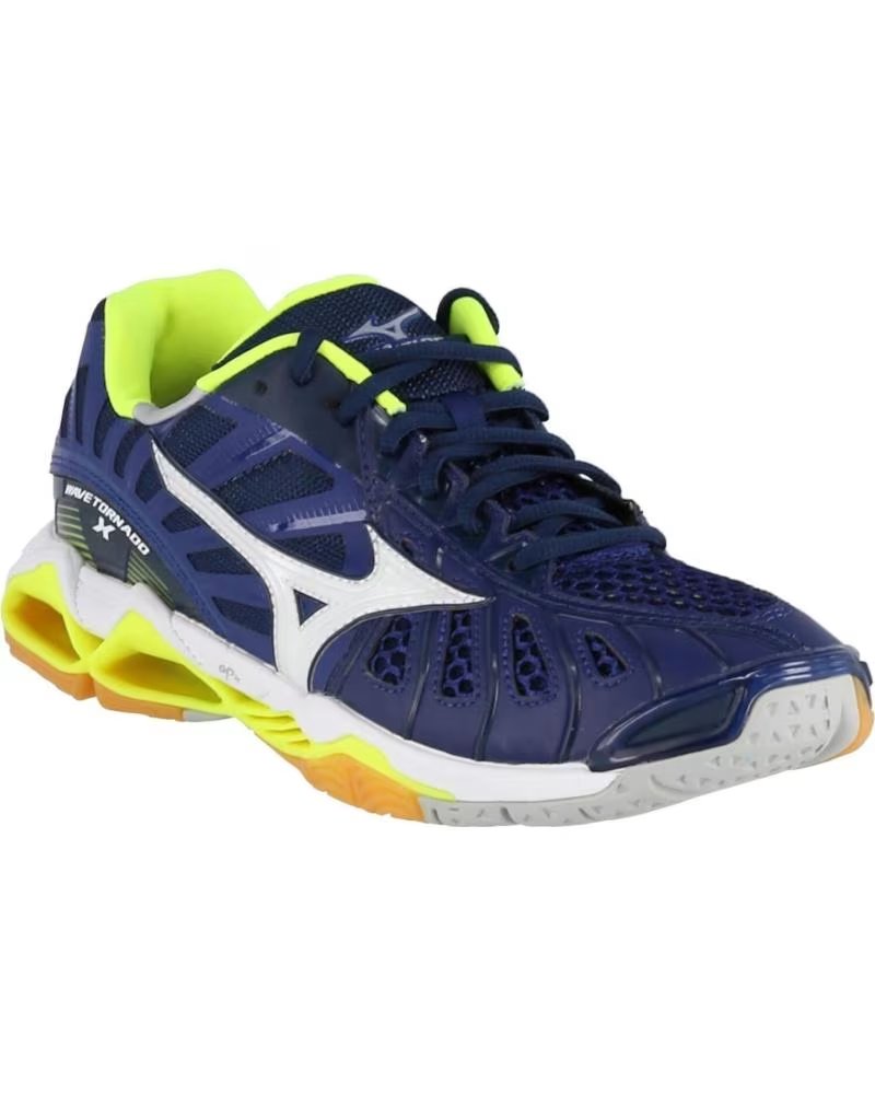 Mizuno Zapatilla Balonmano- Voley Wave Tornado X Azul