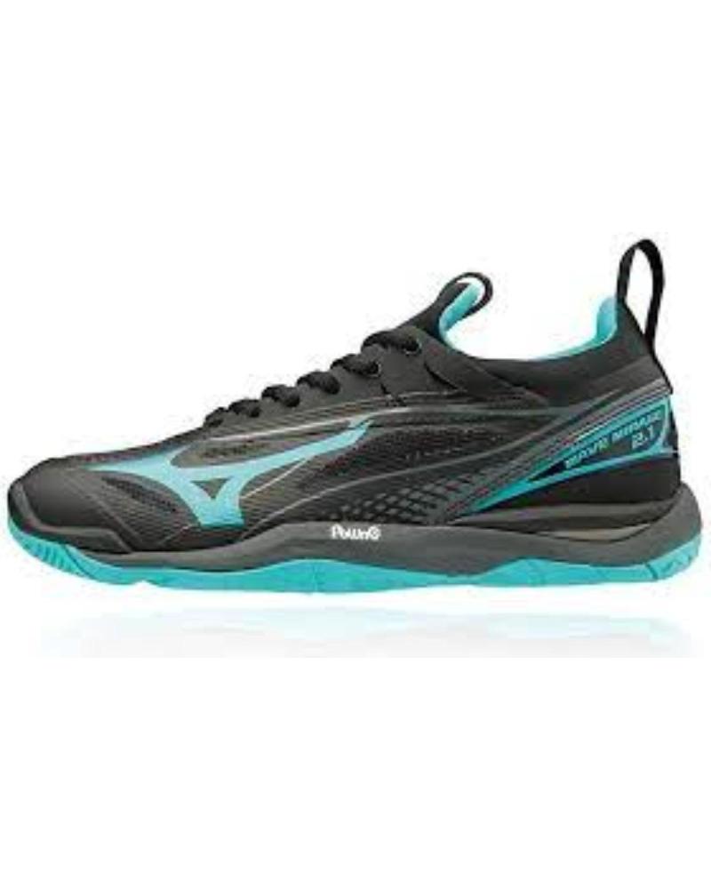 Deportivas de Mujer y Niña y Niño MIZUNO WAVE MIRAGE 2 1 WOMEN BALONMANO-VOLEY NEGRO