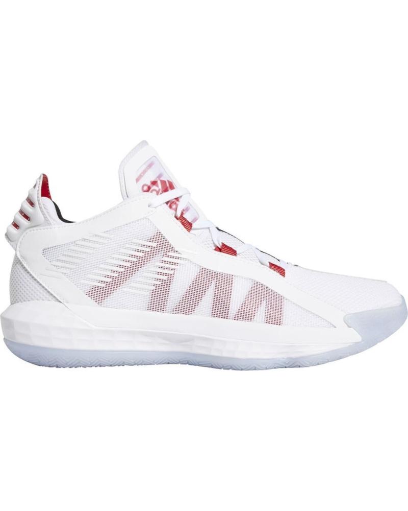 Deportivas de Mujer y Niña y Niño ADIDAS ZAPATILLAS DAME 6 J BALONCESTO BLANCO