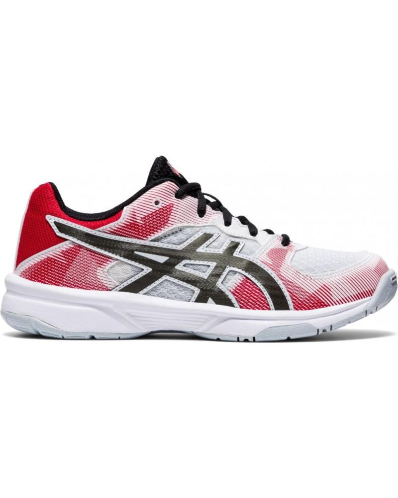 Deportivas de Mujer y Niña y Niño ASICS ZAPATILLAS GEL-TACTIC GS ROJO BLANCO