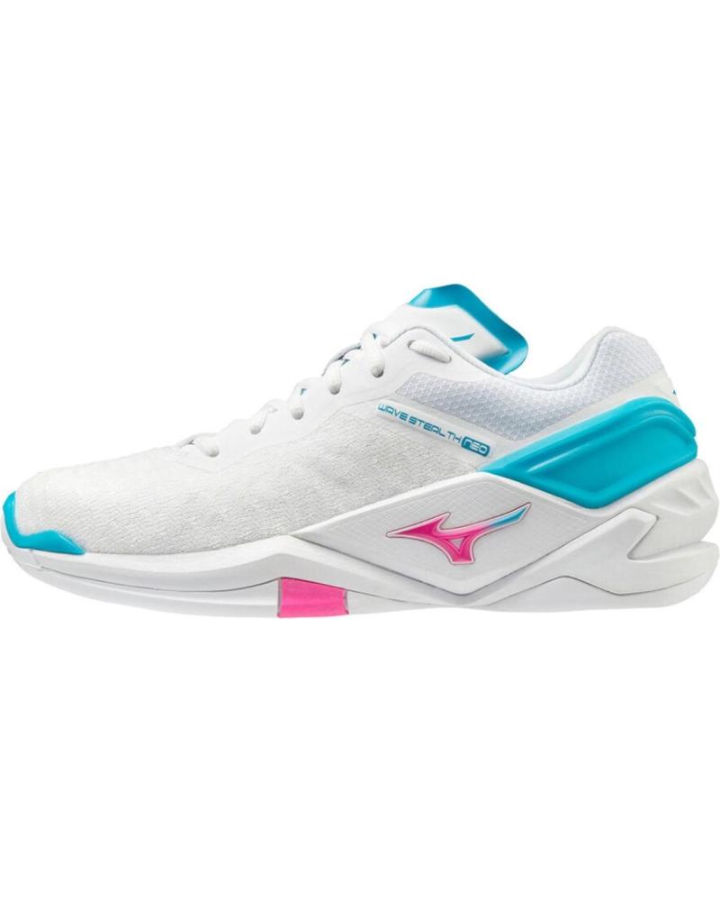 Deportivas de Mujer y Niña y Niño MIZUNO ZAPATILLAS WAVE STEALTH NEO BLANCO