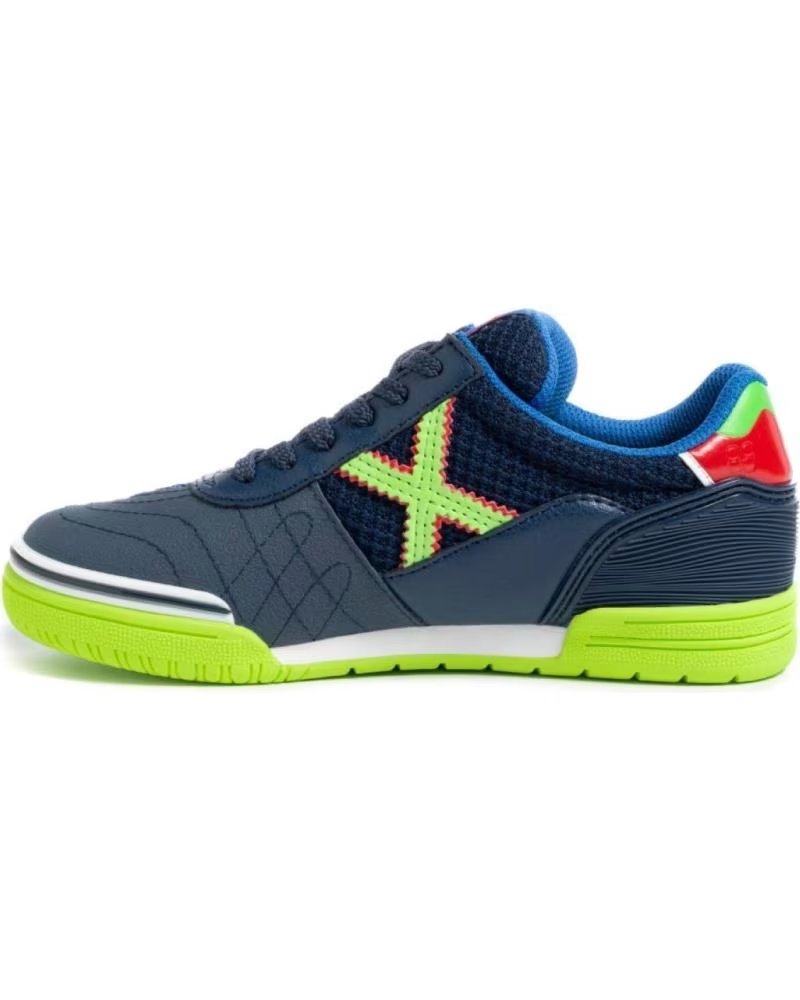 Munich Zapatillas G-3 Junior Velcro Fluor Azul