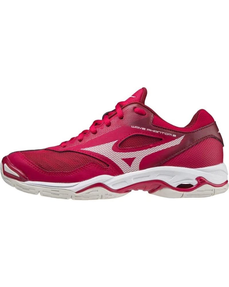 Deportivas de Mujer Mizuno Zapatillas Mujer Wave Phantom 2 Granate