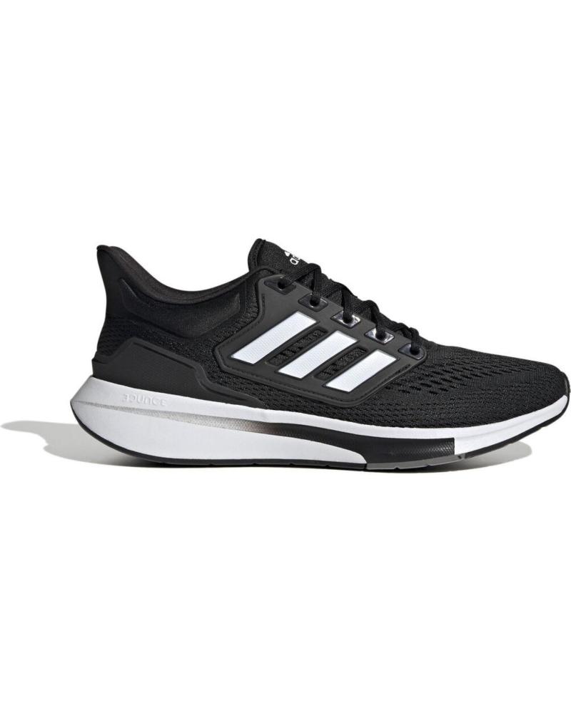 Deportivas de Hombre y Mujer ADIDAS ZAPATILLAS RUNNING HOMBRE EQ21 NEGRO