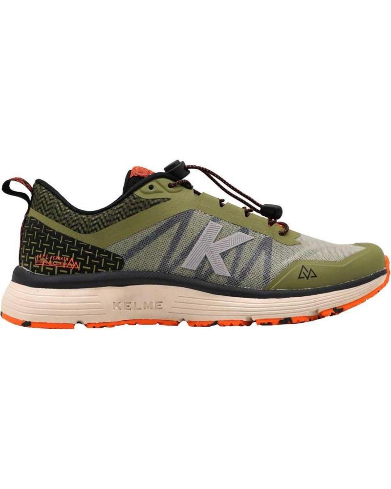 Deportivas de Hombre y Niño KELME ZAPATILLAS WORLD TRAVEL UNISEX VERDE