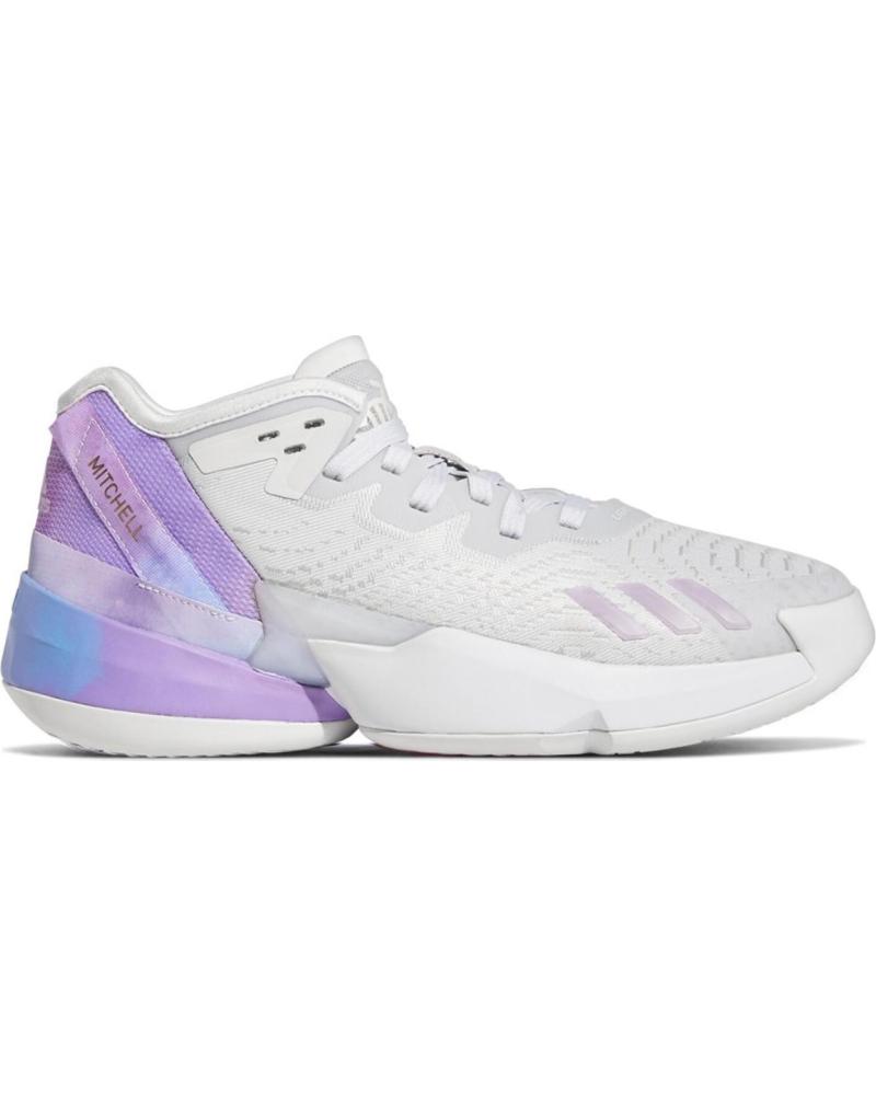 Deportivas de Mujer y Niña y Niño ADIDAS ZAPATILLAS BALONCESTO DON ISSUE 4J BLANCO