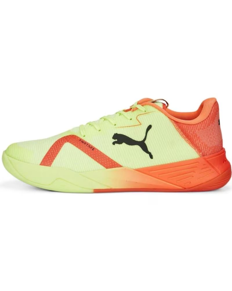 Deportivas de Hombre y Mujer Puma Zapatillas Balonmano Accelerate Turbo Nitro Ii Verde