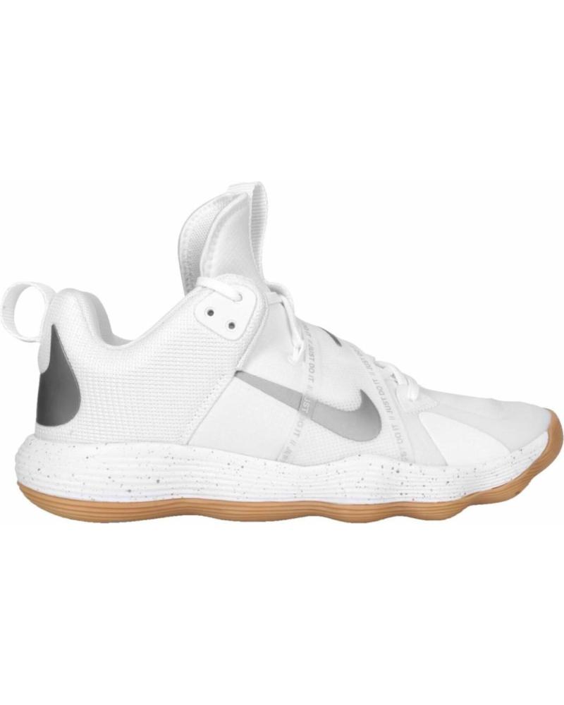 Deportivas de Hombre y Mujer NIKE ZAPATILLAS VOLEY-BALONMANO REACT HYPERSET SE UNISEX BLANCO